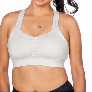 Handful Women’s Y Back Bra Size Small White